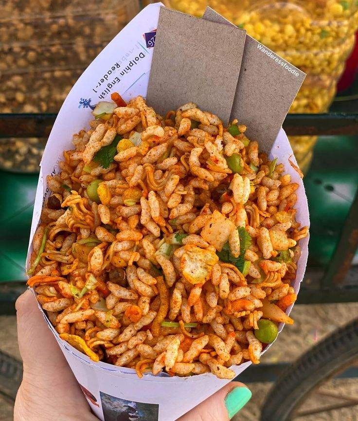 Spicy Bengali puffed rice Jhalmuri